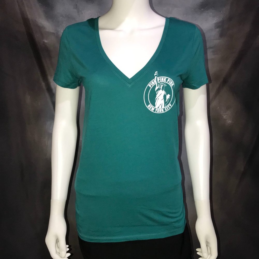 New VS PINK New York City T-Shirt Statue Liberty